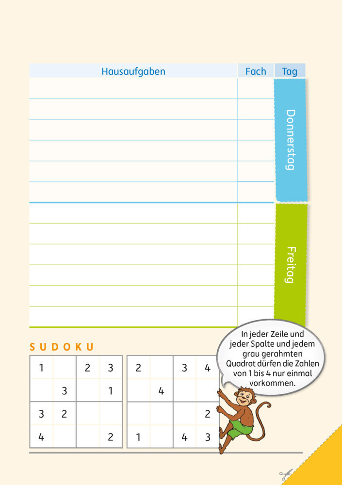 Bild: 9783881007009 | Hausaufgabenheft Grundschule, A5-Heft | Hauschka Verlag | Broschüre