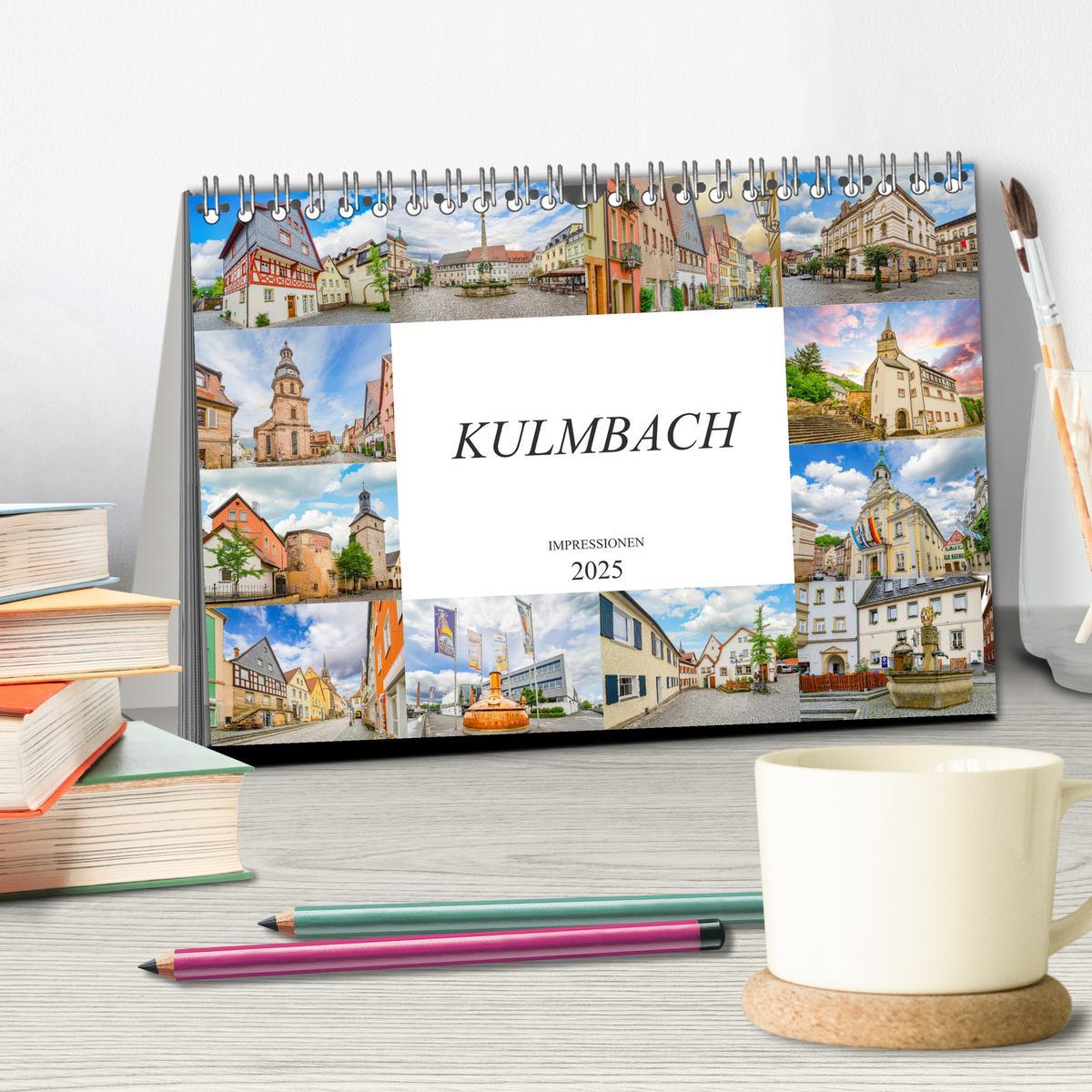 Bild: 9783435222612 | Kulmbach Impressionen (Tischkalender 2025 DIN A5 quer), CALVENDO...