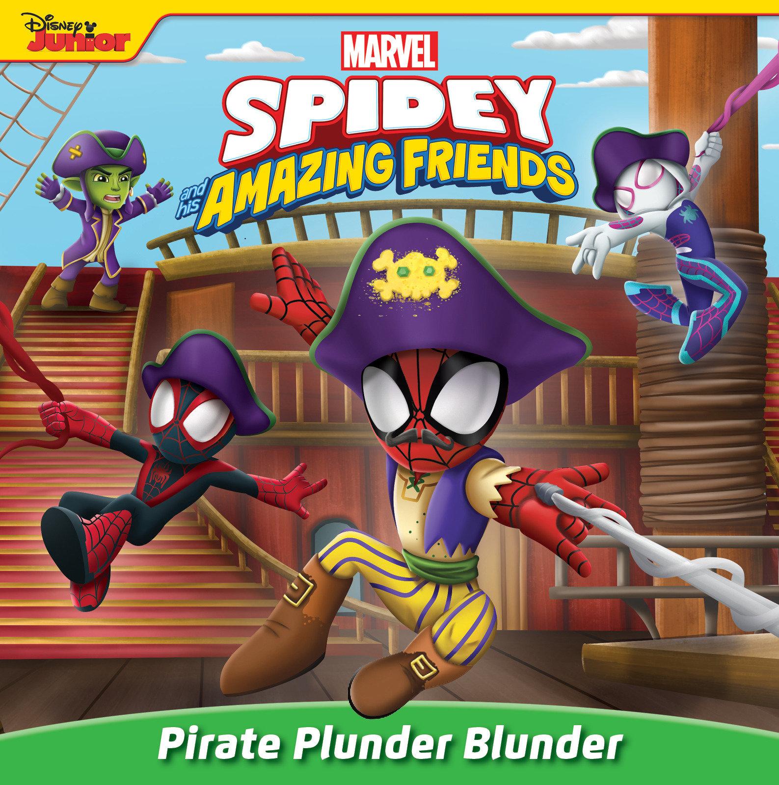 Cover: 9781368094412 | Spidey and His Amazing Friends: Pirate Plunder Blunder | Steve Behling