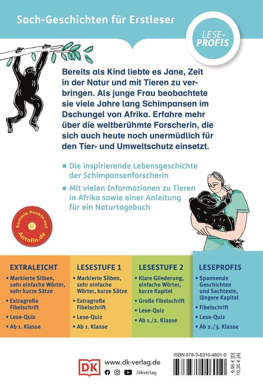 Rückseite: 9783831046010 | SUPERLESER! Jane Goodall. Ein Leben mit den Schimpansen | Libby Romero