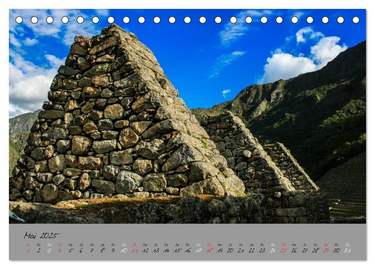 Bild: 9783435750122 | Peru 2025 (Tischkalender 2025 DIN A5 quer), CALVENDO Monatskalender