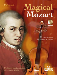 Cover: 9790230009294 | Magical Mozart | 18 famous pieces for violin &amp; piano | Mozart | 2006