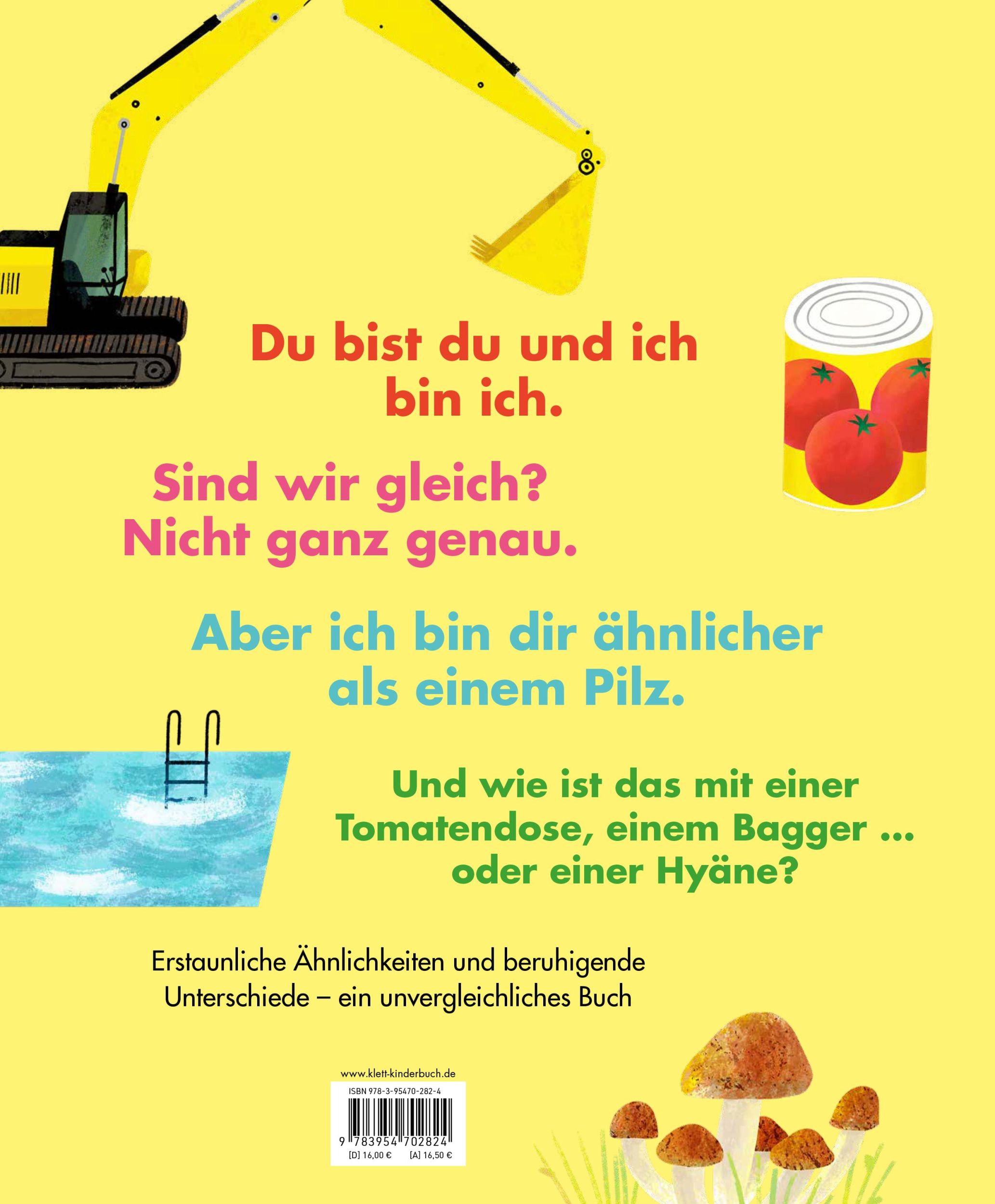 Rückseite: 9783954702824 | Zum Glück bist du kein Pilz! | Annie Barrows | Buch | 40 S. | Deutsch