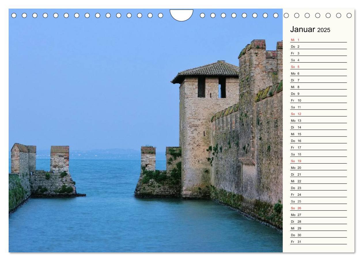 Bild: 9783435531288 | Gardasee (Wandkalender 2025 DIN A4 quer), CALVENDO Monatskalender