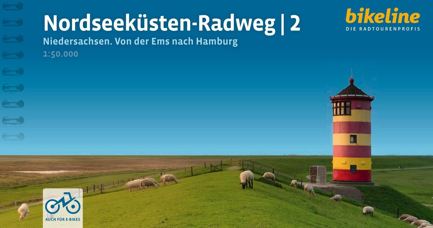 Cover: 9783711102829 | Nordseeküsten-Radweg. 1:75000 / Nordseeküsten-Radweg 2 | Verlag | Buch