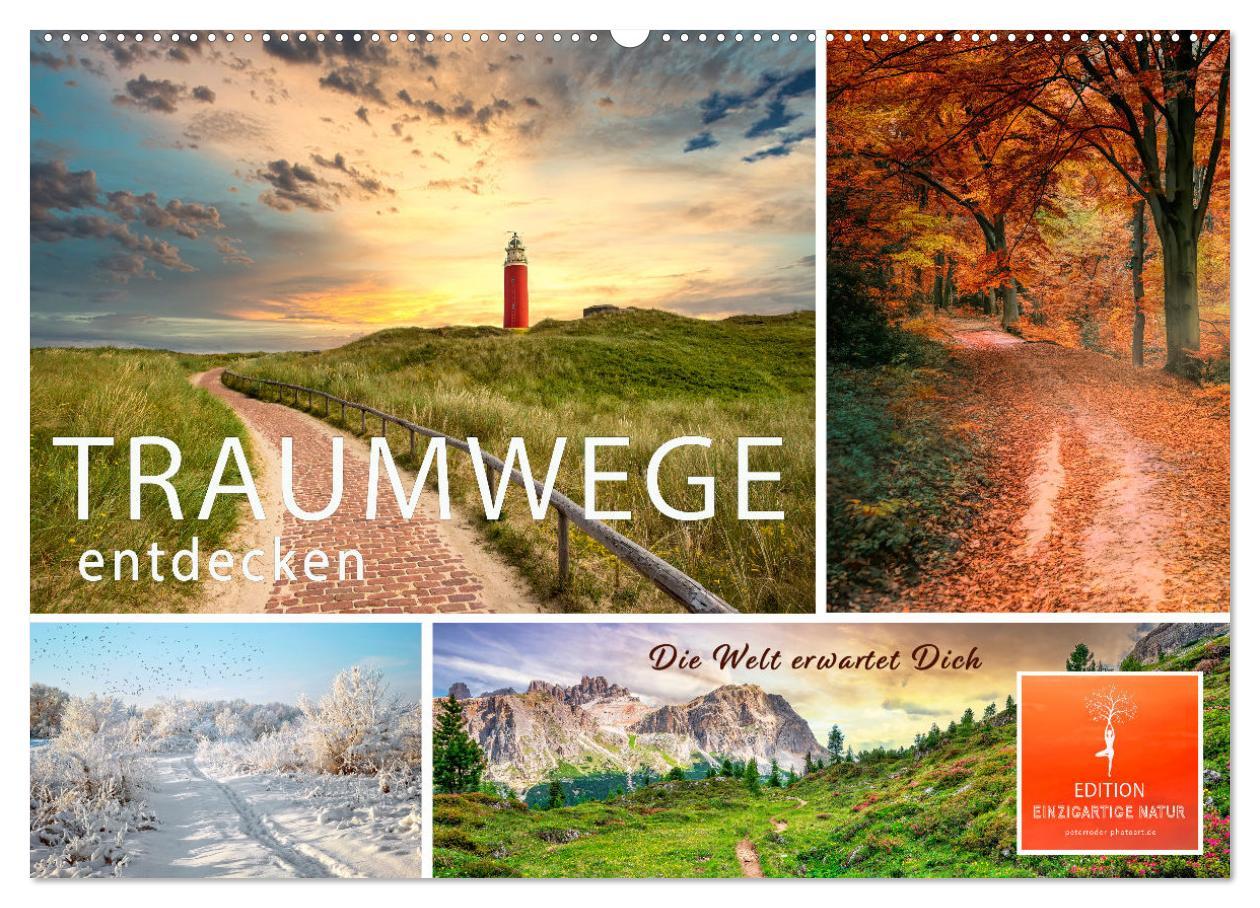 Cover: 9783435083756 | Traumwege entdecken (Wandkalender 2025 DIN A2 quer), CALVENDO...