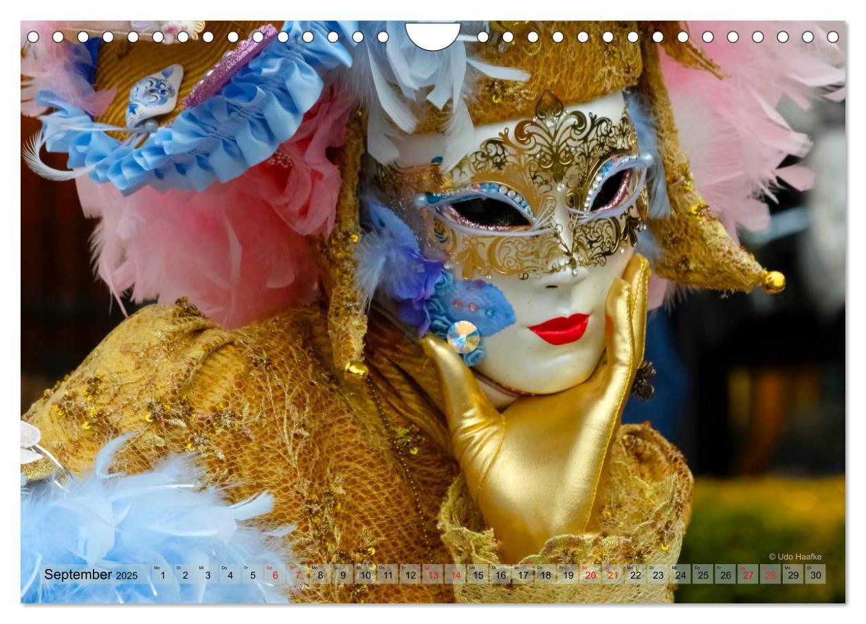 Bild: 9783435733316 | Magie der Masken (Wandkalender 2025 DIN A4 quer), CALVENDO...