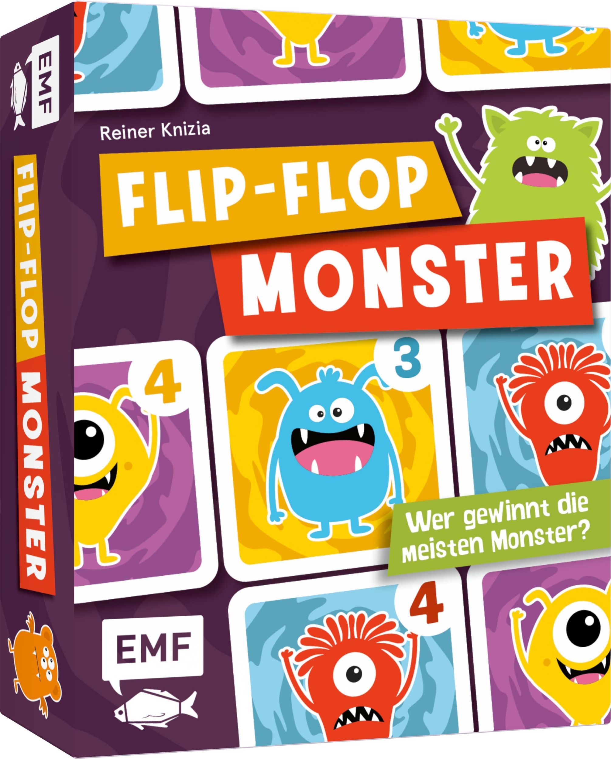 Cover: 4260478342774 | Memo-Spiel: Flip-Flop Monster | Reiner Knizia | Spiel | 28 S. | 2024