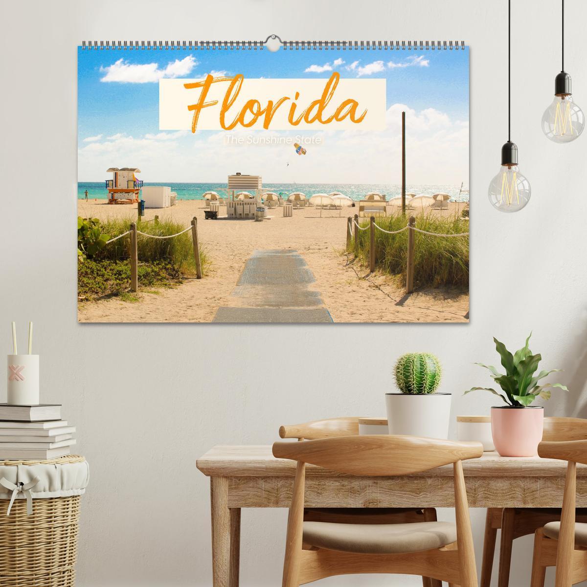 Bild: 9783435008896 | Florida - The Sunshine State (Wandkalender 2025 DIN A2 quer),...