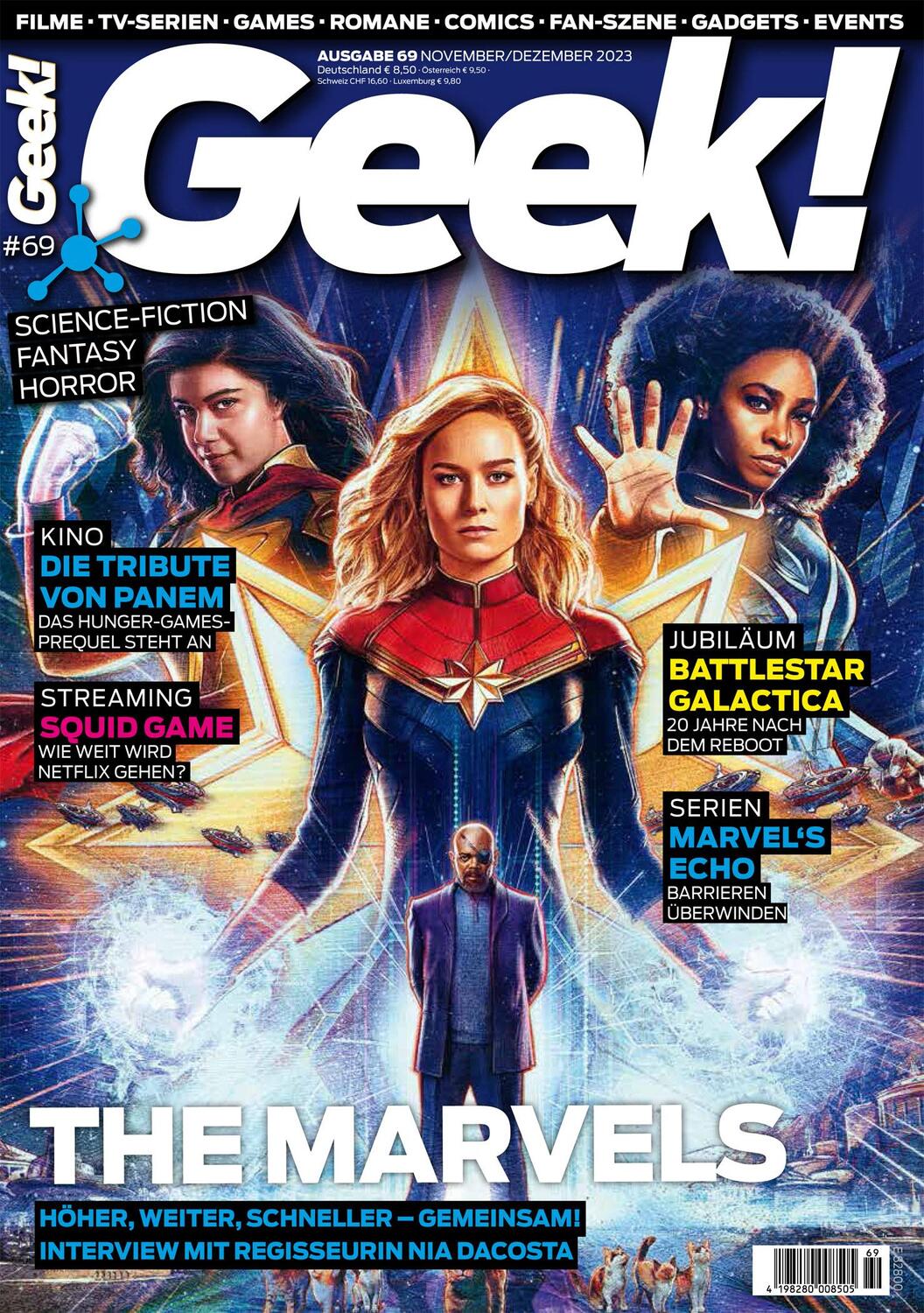 Cover: 9783959364782 | GEEK! Ausgabe November/Dezember 2023 (#69) | Jo Löffler | Broschüre