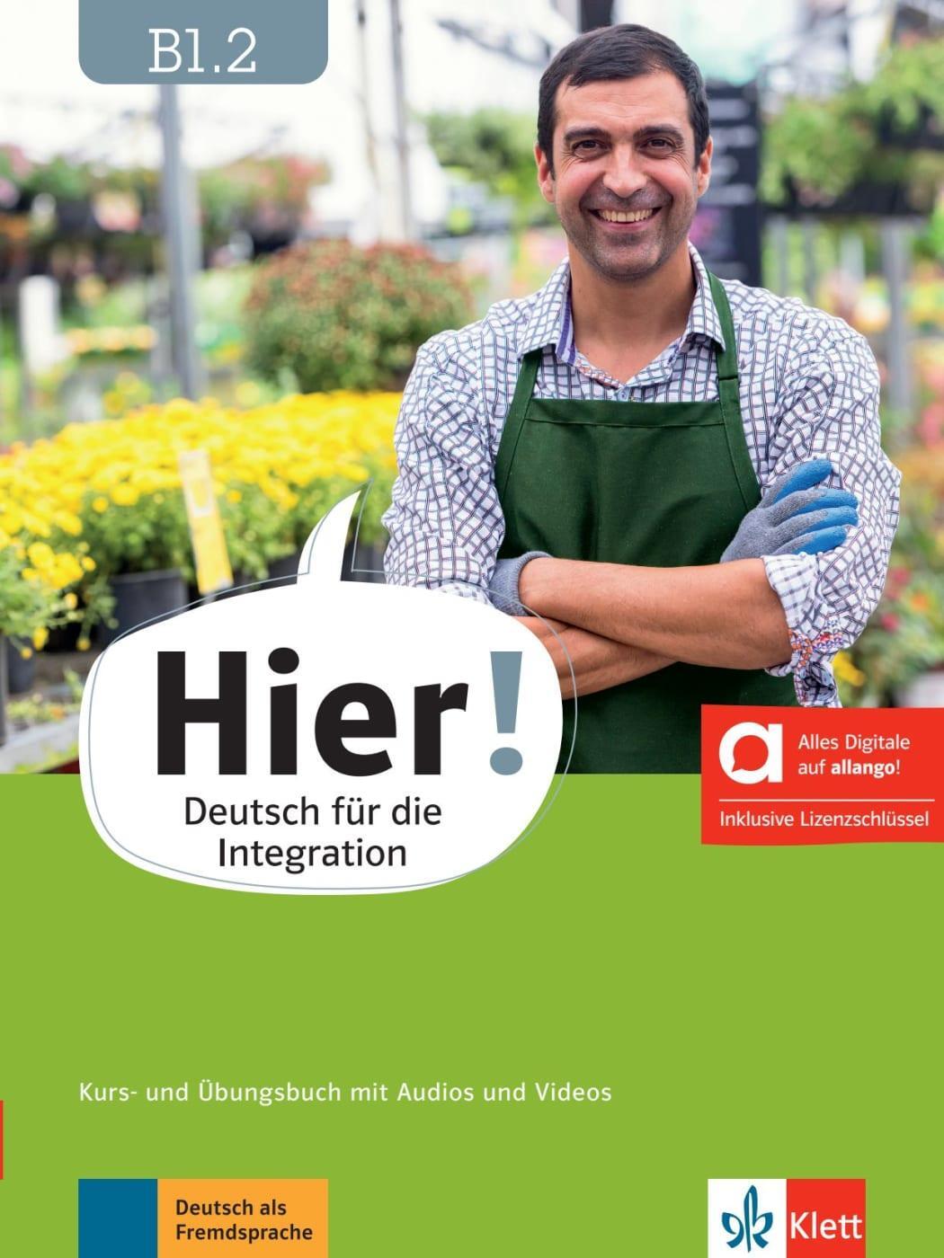 Cover: 9783126730051 | Hier! B1.2 - Hybride Ausgabe allango. Kurs- und Übungsbuch mit...