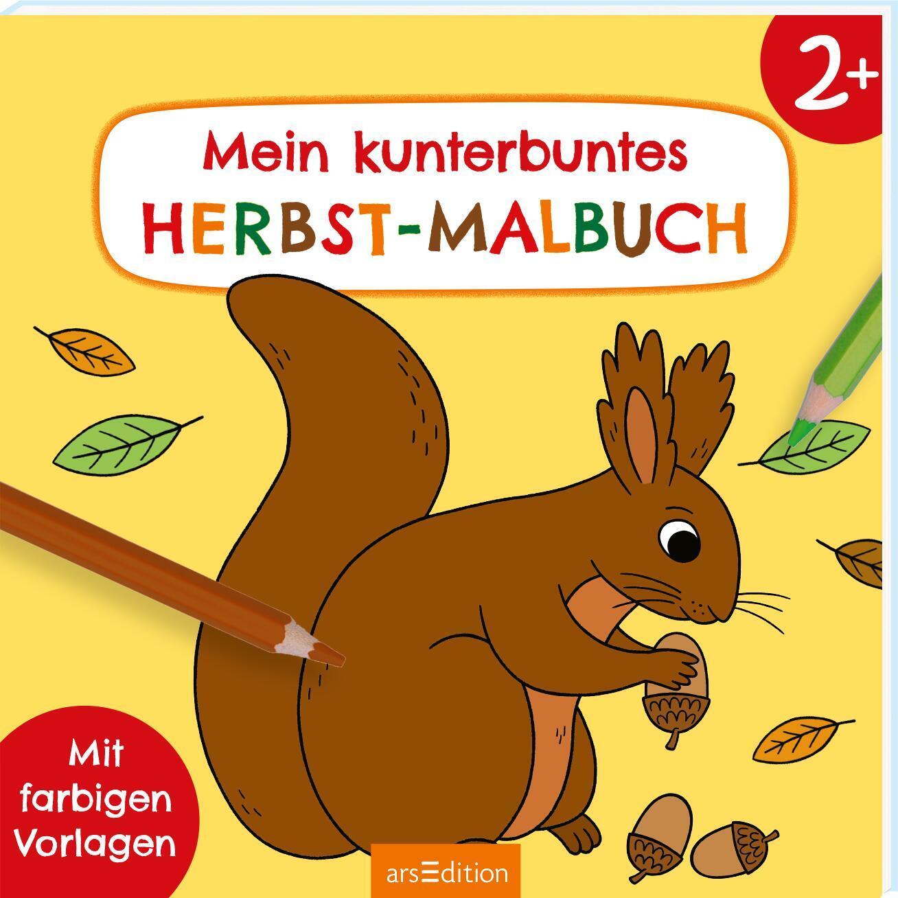 Cover: 9783845859880 | Malbuch ab 2 - Mein kunterbuntes Herbst-Malbuch | Trixi Schneefuß