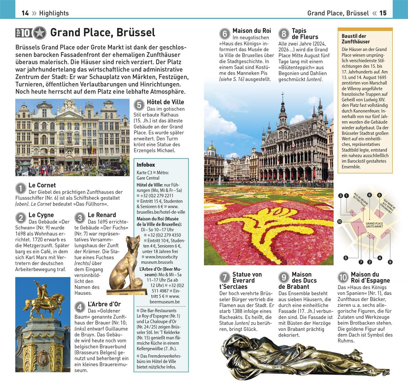 Bild: 9783734207686 | TOP10 Reiseführer Brüssel &amp; Flandern | DK Verlag - Reise | Taschenbuch