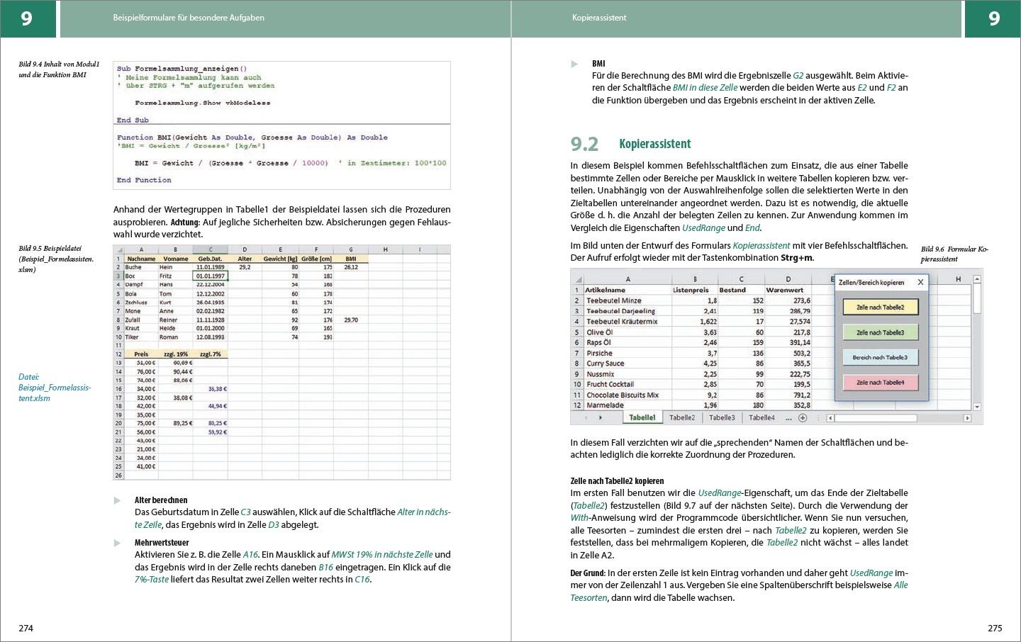 Bild: 9783832803032 | VBA mit Excel - Der leichte Einstieg | Inge Baumeister (u. a.) | Buch