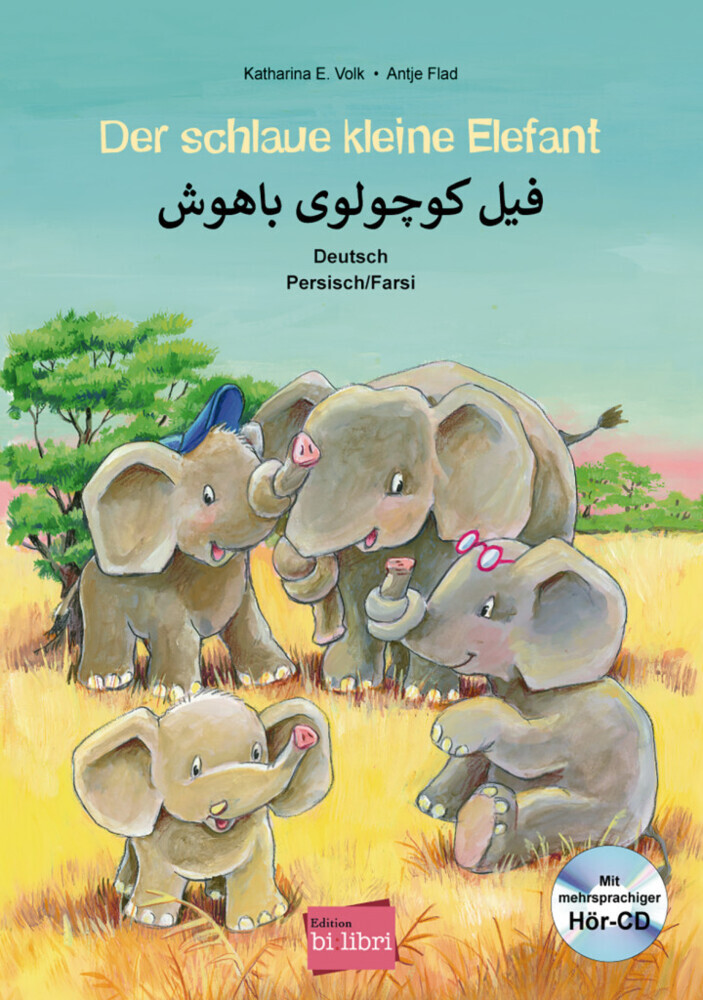 Cover: 9783190495993 | Der schlaue kleine Elefant, Deutsch / Persisch | Volk (u. a.) | Buch