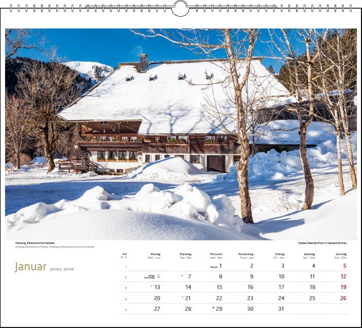 Bild: 9783861924159 | Schwarzwald 2025 | Clemens Emmler | Kalender | Spiralbindung | XIII