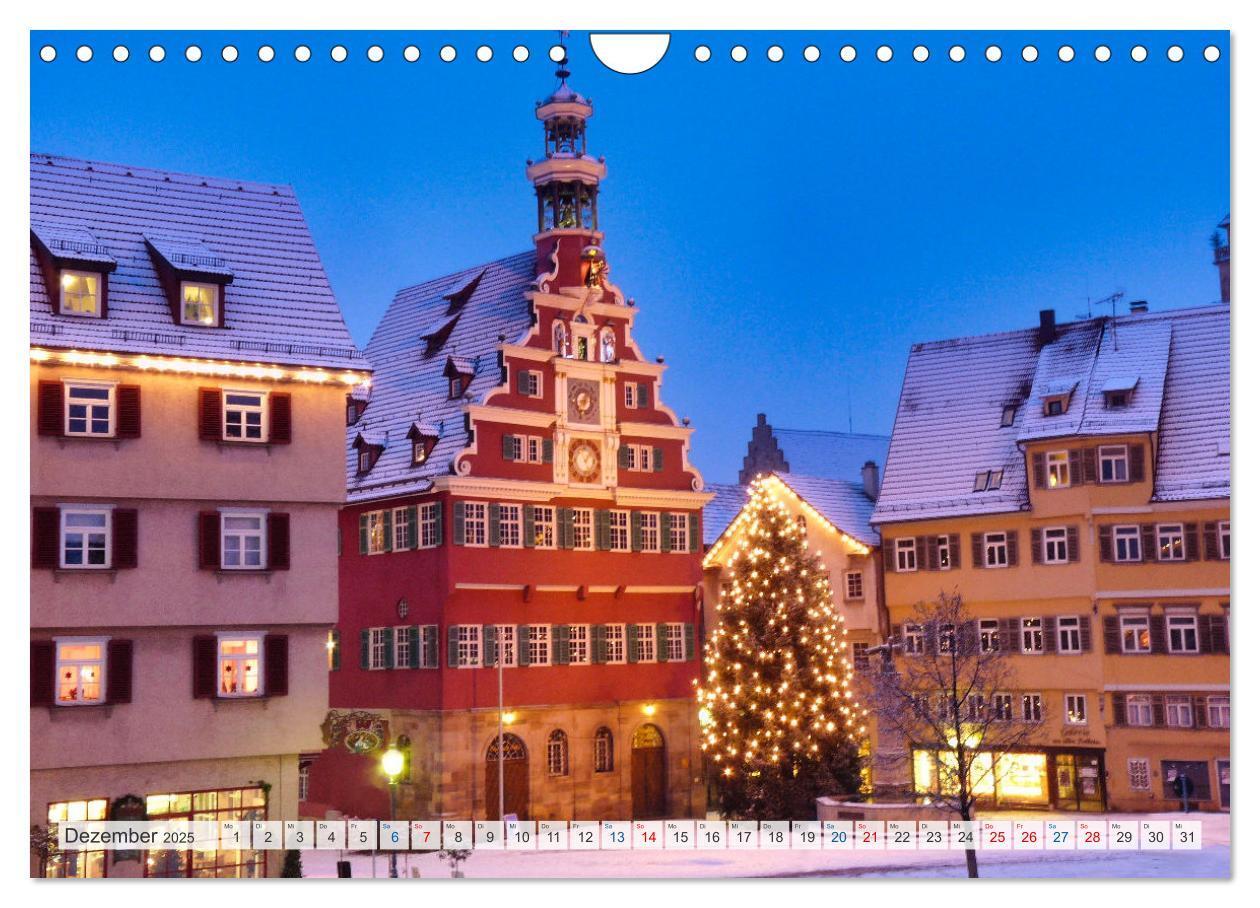 Bild: 9783457180662 | Esslingen zwischen Tag und Nacht (Wandkalender 2025 DIN A4 quer),...