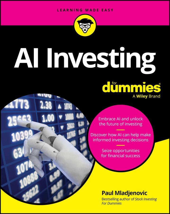 Cover: 9781394237036 | AI Investing For Dummies | Paul Mladjenovic | Taschenbuch | 304 S.