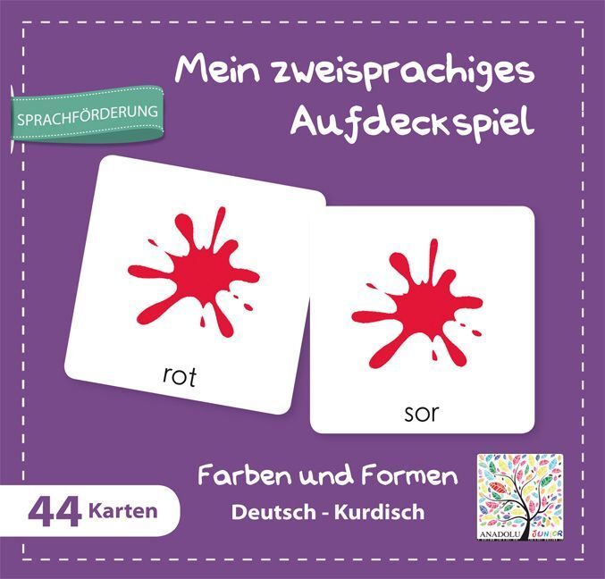 Cover: 9783861216803 | Mein zweisprachiges Aufdeckspiel, Farben und Formen...