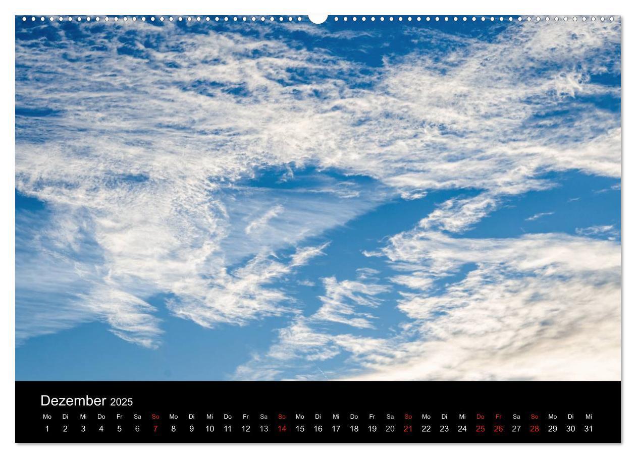 Bild: 9783435654338 | Wolkenmalerei (hochwertiger Premium Wandkalender 2025 DIN A2 quer),...