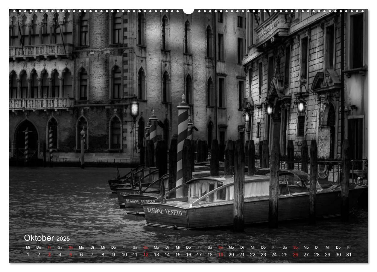 Bild: 9783435684366 | Venedig - Licht und Schatten (Wandkalender 2025 DIN A2 quer),...