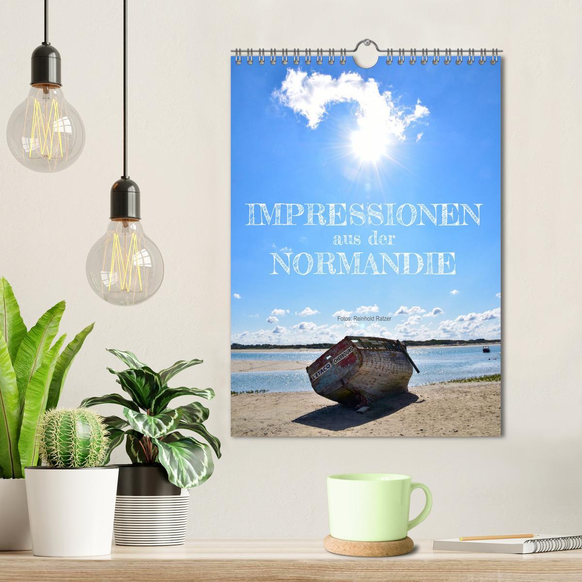 Bild: 9783435913053 | Impressionen aus der Normandie (Wandkalender 2025 DIN A4 hoch),...