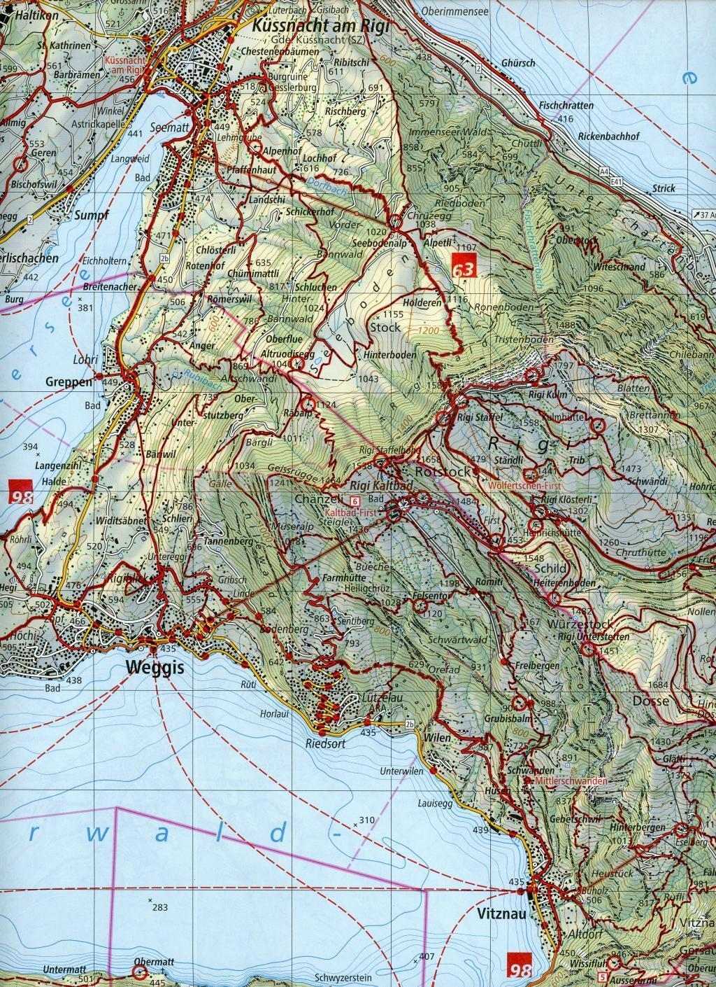 Bild: 9783302333113 | Swisstopo 1 : 33 333 Pilatus - Rigi | (Land-)Karte | Deutsch | 2014