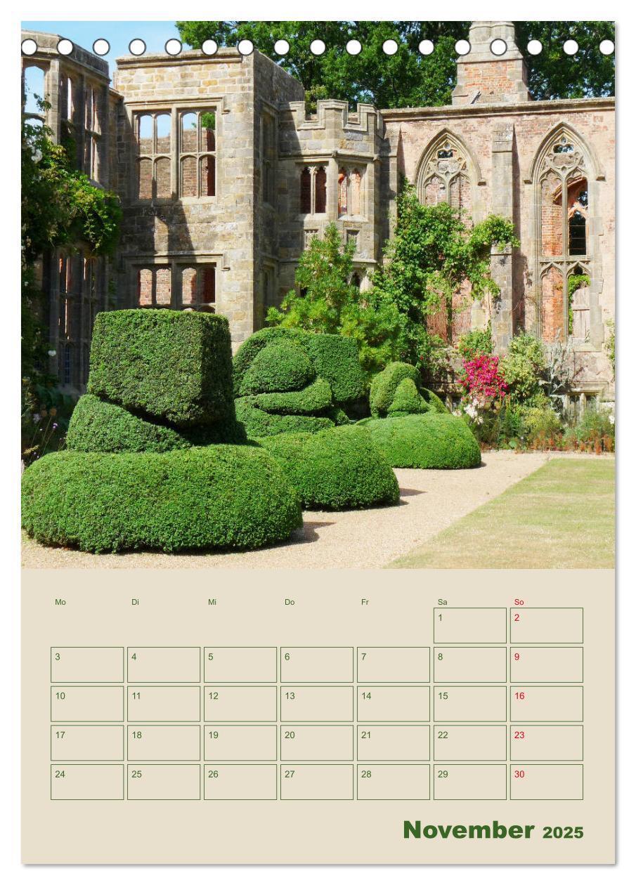 Bild: 9783435969562 | Schlösser und Gärten in England (Tischkalender 2025 DIN A5 hoch),...