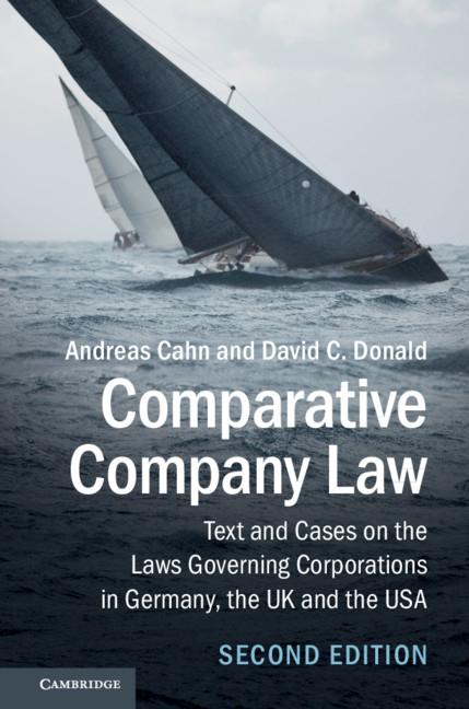 Cover: 9781316637159 | Comparative Company Law | Andreas Cahn (u. a.) | Taschenbuch | 2019