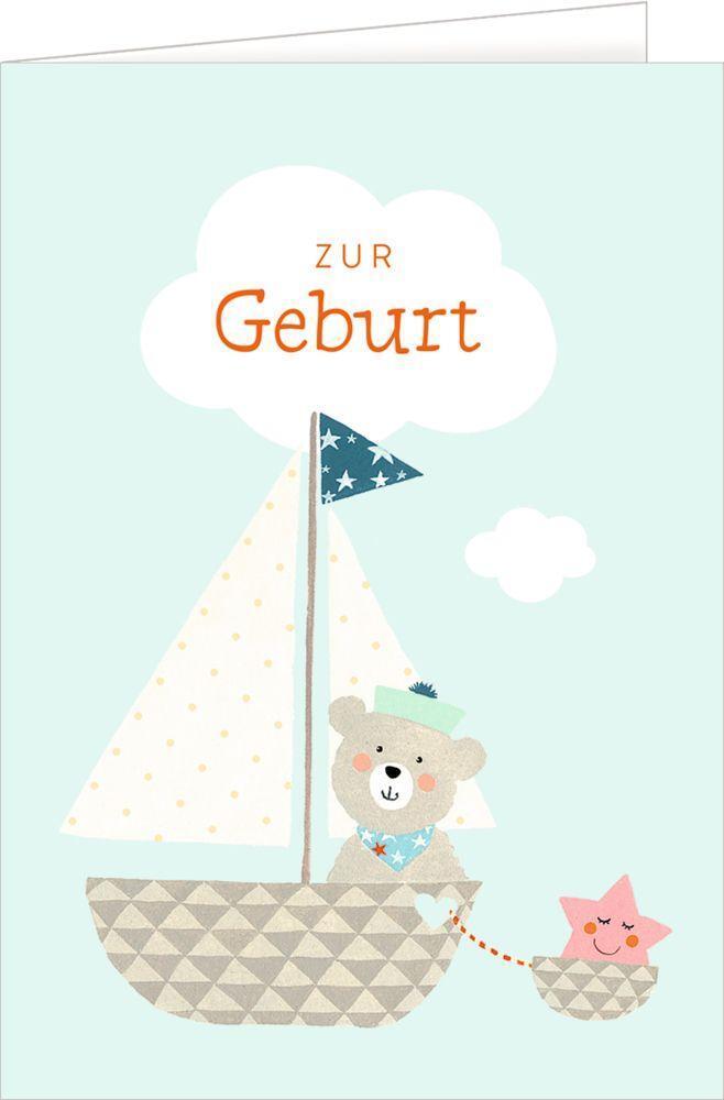 Bild: 4050003948850 | Grußkarten | Hallo Baby (4 Designs) | Anne Mußenbrock | Stück | 4 S.