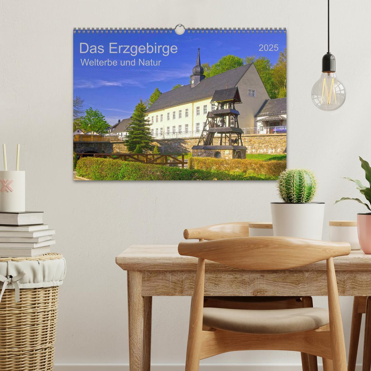 Bild: 9783435186372 | Das Erzgebirge Welterbe und Natur (Wandkalender 2025 DIN A3 quer),...