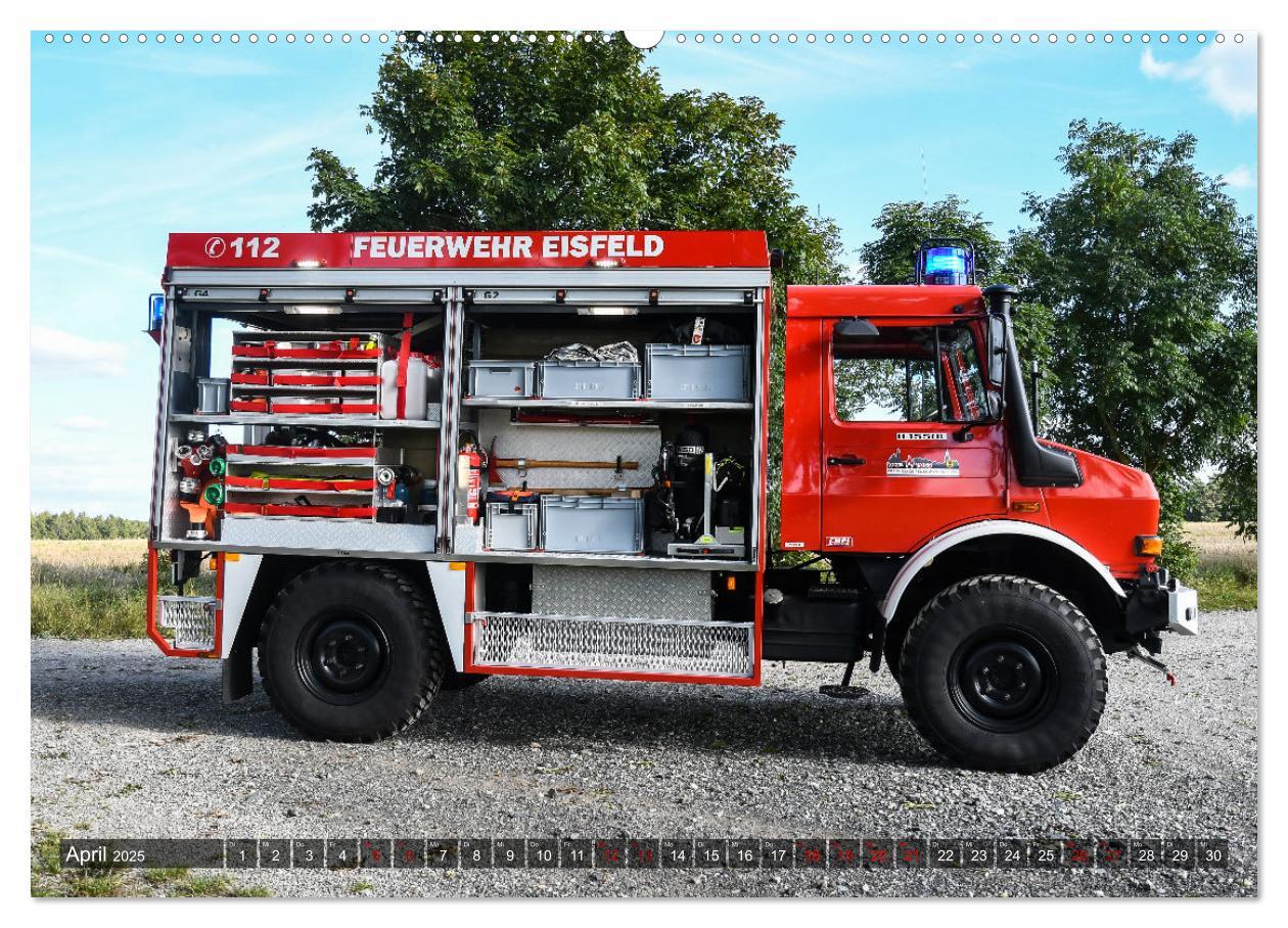 Bild: 9783383897351 | Feuerwehrfahrzeuge (Wandkalender 2025 DIN A2 quer), CALVENDO...