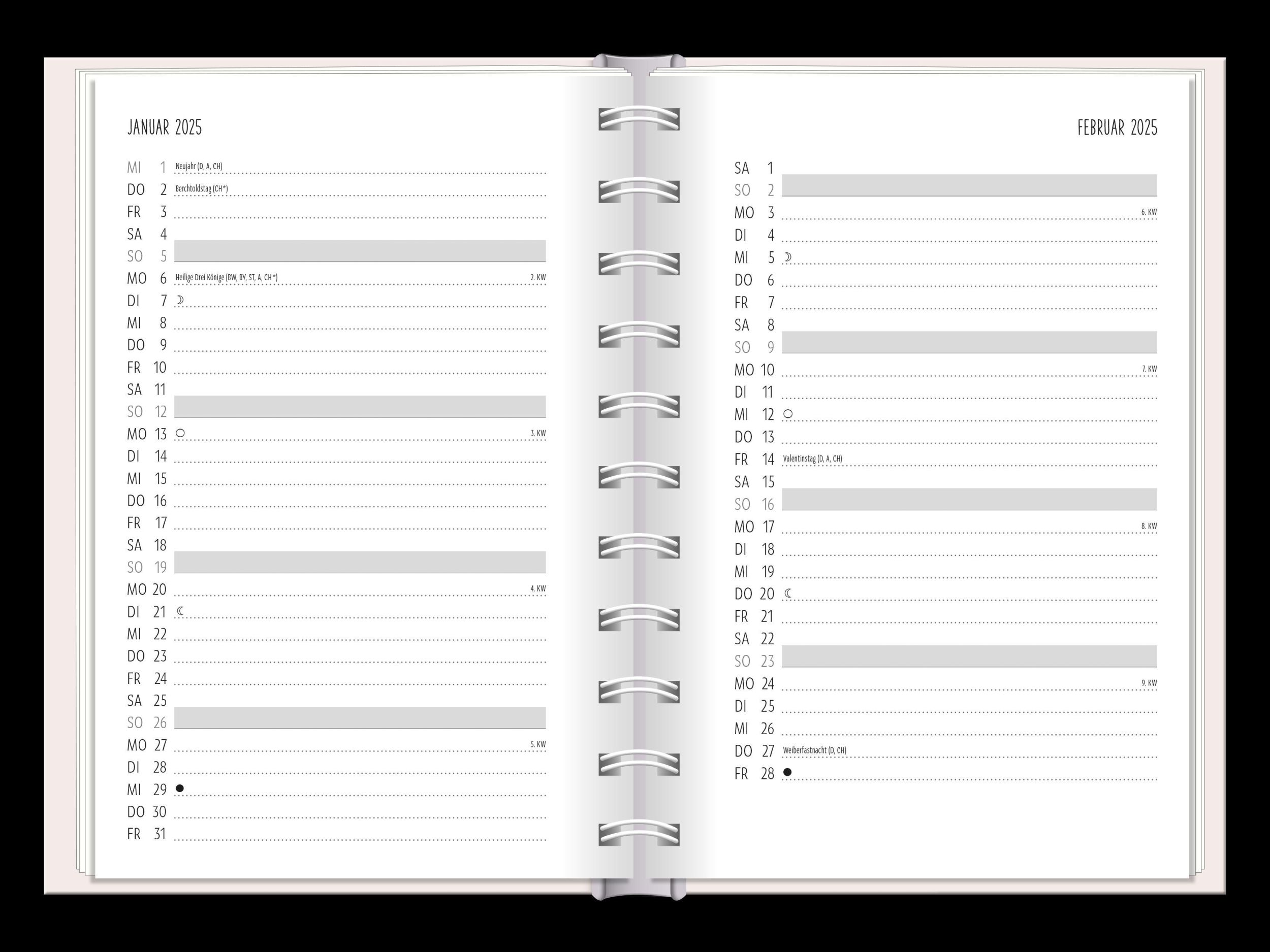 Bild: 9783986360764 | Terminplaner 2025 Lichtblicke | Terminplaner Hardcover | Original