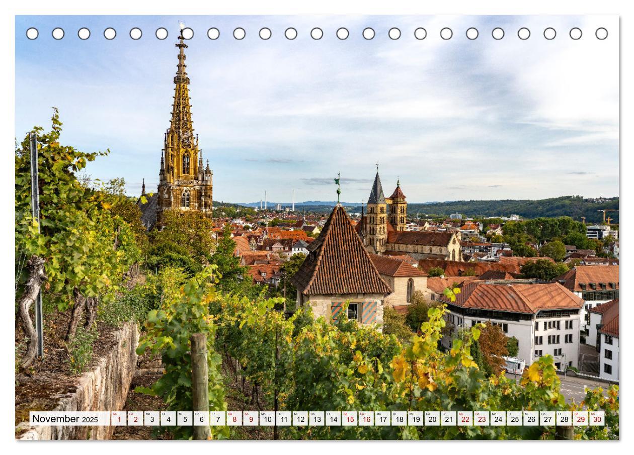 Bild: 9783383849336 | Esslingen am Neckar (Tischkalender 2025 DIN A5 quer), CALVENDO...