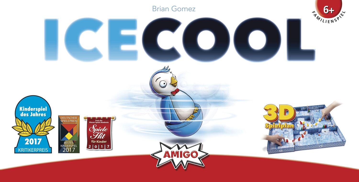 Cover: 4007396016604 | ICECOOL | AMIGO - Familienspiel | Brian Gomez | Spiel | 01660 | 2016