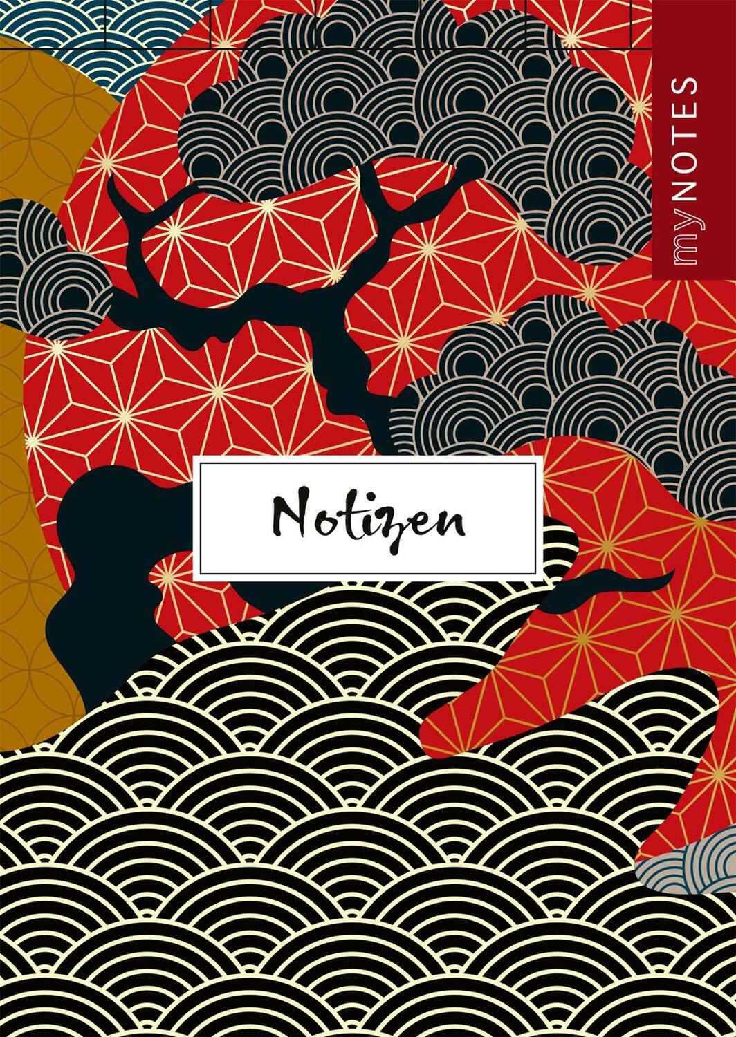 Bild: 4014489134589 | myNOTES Papeterie: Notizblock Japan | Taschenbuch | 160 S. | Deutsch