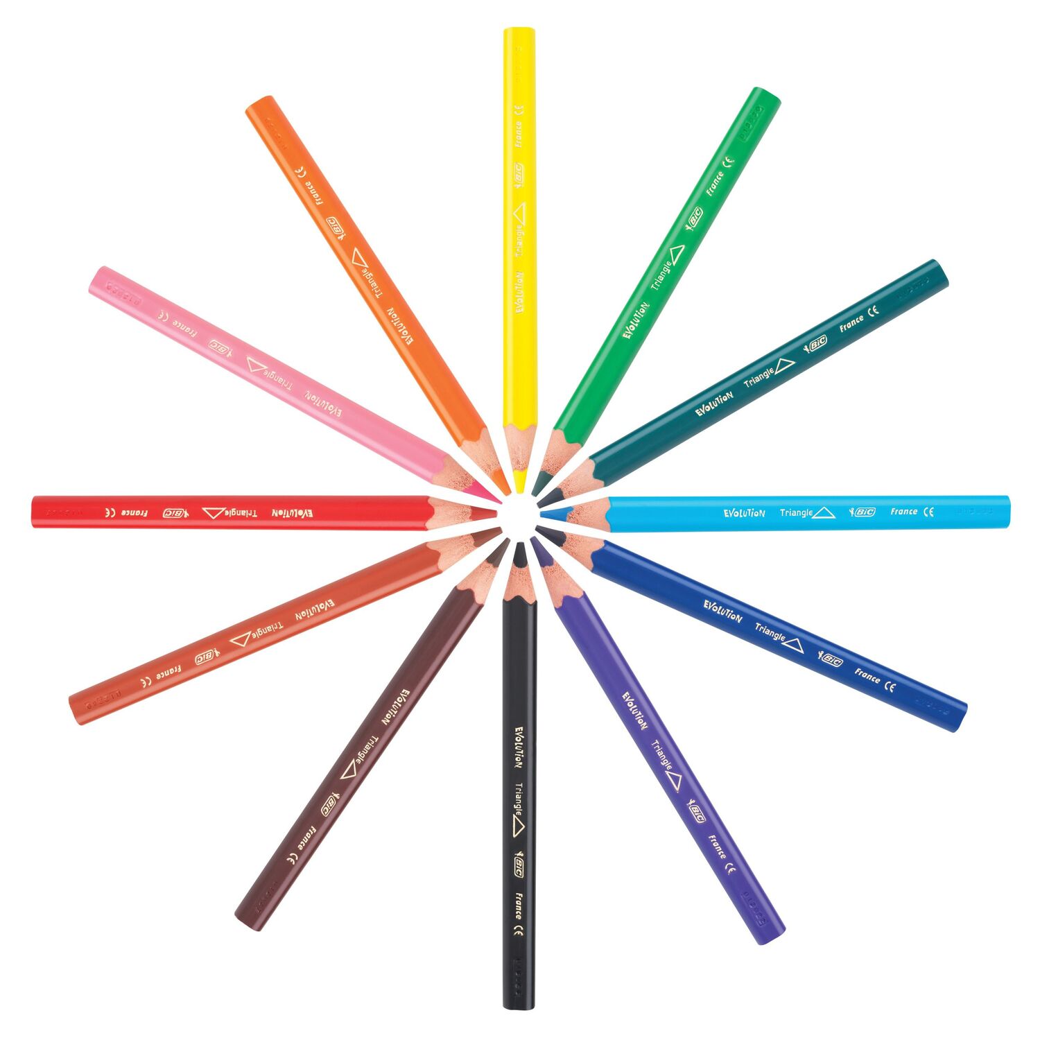 Cover: 3086124001632 | BIC Buntstifte KIDS Evolution Triangle 12er Set | 82973511 | 2019