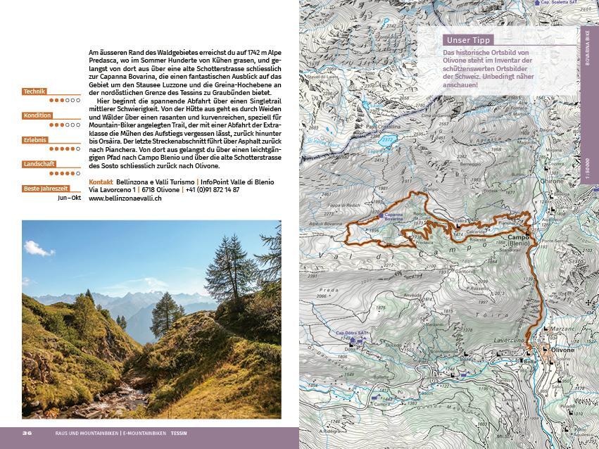 Bild: 9783259037782 | Tessin Raus und Mountainbiken E-Mountainbiken | AG | Taschenbuch