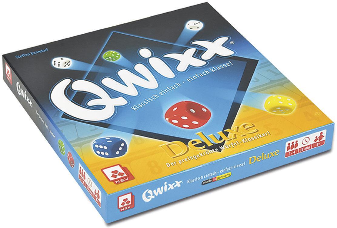 Cover: 4012426880278 | Qwixx Deluxe | Nürnberger Spielkarten Verlag | Spiel | Brettspiel