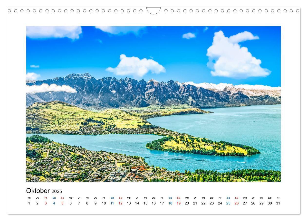 Bild: 9783435238088 | Neuseeland - Von Auckland nach Queenstown (Wandkalender 2025 DIN A3...