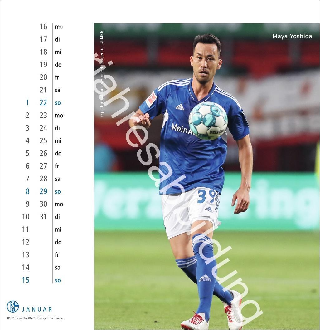 Bild: 9783756409211 | Schalke 04 Postkartenkalender 2025 | Kalender | Spiralbindung | 13 S.