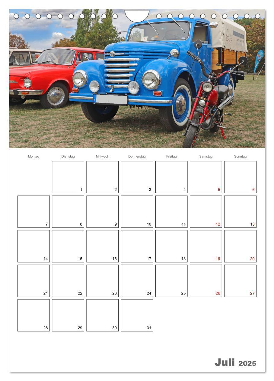 Bild: 9783435975532 | Ost-Oldtimer in Magdeburg (Wandkalender 2025 DIN A4 hoch), CALVENDO...