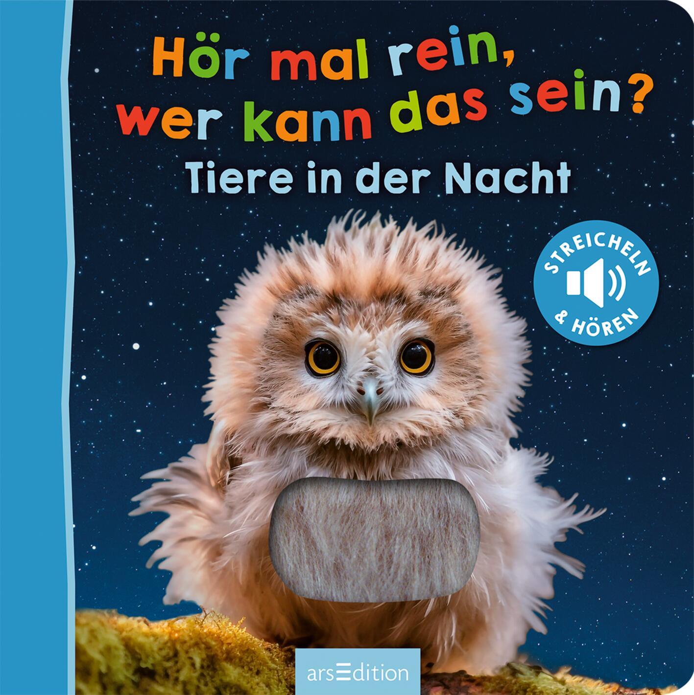 Bild: 9783845858326 | Hör mal rein, wer kann das sein? - Tiere in der Nacht | Buch | 12 S.