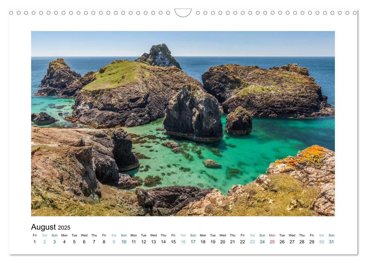 Bild: 9781325957392 | Cornwall - Between Land and Sea (Wall Calendar 2025 DIN A3...