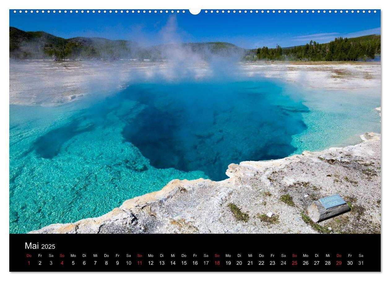 Bild: 9783435663675 | Traumziele in den USA. Der Yellowstone National Park (Wandkalender...