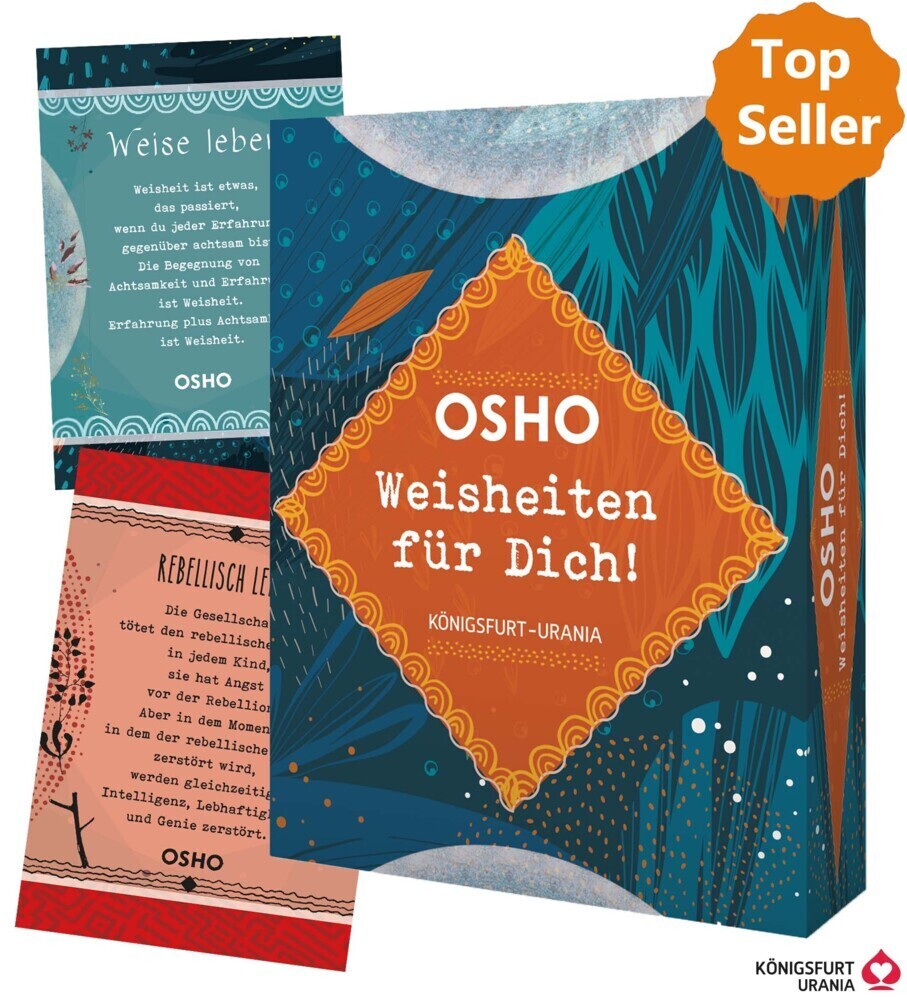 Cover: 9783868261875 | OSHO® Weisheiten für dich!, m. 1 Buch, m. 49 Beilage | international