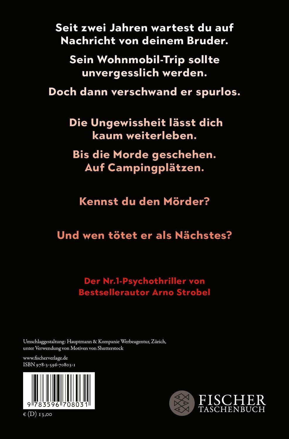 Rückseite: 9783596708031 | Der Trip - Du hast dich frei gefühlt. Bis er dich fand. | Arno Strobel