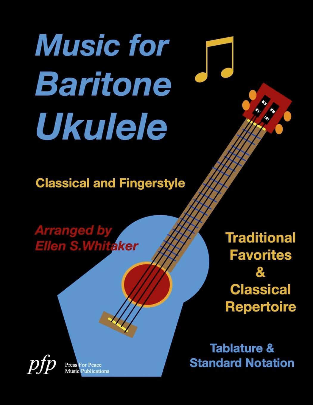 Cover: 9781365767838 | Music for Baritone Ukulele | Classical and Fingerstyle | Whitaker