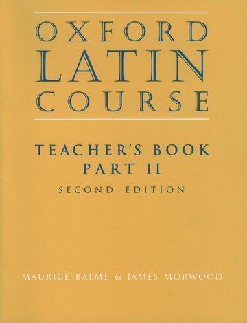 Cover: 9780199122318 | Balme, M: Oxford Latin Course:: Part II: Teacher's Book | Balme | Buch