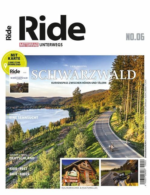 Cover: 9783613309661 | RIDE - Motorrad unterwegs, No. 6 | Schwarzwald | Taschenbuch | 130 S.